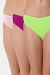 Bleeding Heart Low Rise Zero Coverage Thong (Pack of 3) - Multicolor — thumbnail 1