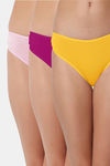 Bleeding Heart Low Rise Zero Coverage Thong (Pack of 3) - Multicolor — thumbnail 1