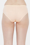 Bleeding Heart Medium Rise Full Coverage Bikini Panty - Peach — thumbnail 2
