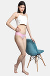 Bleeding Heart Medium Rise Full Coverage Bikini Panty - Pink — thumbnail 5