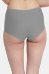 Bleeding Heart High Rise Full Coverage Boyshort - Grey — thumbnail 2