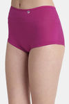 Bleeding Heart High Rise Full Coverage Boyshort - Purple — thumbnail 3