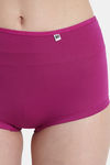Bleeding Heart High Rise Full Coverage Boyshort - Purple — thumbnail 4