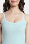 Bleeding Heart Cotton Camisole - Blue — thumbnail 4