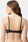 Cukoo Padded Non Wired Full Coverage T-Shirt Bra - Blue — thumbnail 3