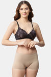 Cukoo Padded Non Wired Full Coverage T-Shirt Bra - Blue — thumbnail 4