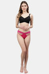 Cukoo Single Layered Non Wired Full Coverage T-Shirt Bra - Red — thumbnail 4
