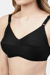 Cukoo Single Layered Non Wired Full Coverage T-Shirt Bra - Red — thumbnail 5