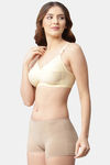 Cukoo Single Layered Non Wired Full Coverage T-Shirt Bra - White — thumbnail 4