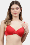 Cukoo Padded Wired Full Coverage T-Shirt Bra - Pink — thumbnail 1