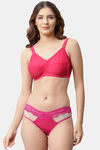 Cukoo Single Layered Non Wired Full Coverage T-Shirt Bra - Pink — thumbnail 4