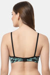 Cukoo Padded Non Wired Full Coverage T-Shirt Bra - Black — thumbnail 3