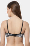 Cukoo Padded Non Wired Full Coverage T-Shirt Bra - Black — thumbnail 3
