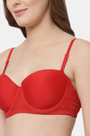 Cukoo Padded Wired Full Coverage T-Shirt Bra - Green — thumbnail 5