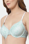 Cukoo Padded Wired Full Coverage T-Shirt Bra - Beige — thumbnail 5