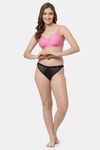 Cukoo Single Layered Non Wired Full Coverage T-Shirt Bra - Purple — thumbnail 4