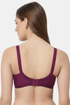 Cukoo Single Layered Non Wired Full Coverage T-Shirt Bra - Red — thumbnail 3