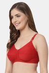 Cukoo Single Layered Non Wired Full Coverage T-Shirt Bra - Orange — thumbnail 2