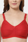 Cukoo Single Layered Non Wired Full Coverage T-Shirt Bra - Orange — thumbnail 5