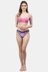 Cukoo Padded Non Wired Full Coverage T-Shirt Bra - Black — thumbnail 4