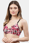 Cukoo Padded Non Wired Full Coverage T-Shirt Bra - White — thumbnail 2