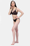 Cukoo Padded Non Wired Full Coverage T-Shirt Bra - Black — thumbnail 6