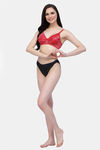 Cukoo Padded Non Wired Full Coverage T-Shirt Bra - Red — thumbnail 5