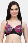 Cukoo Padded Non Wired Full Coverage T-Shirt Bra - Pink — thumbnail 1