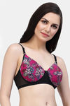 Cukoo Padded Non Wired Full Coverage T-Shirt Bra - Pink — thumbnail 3