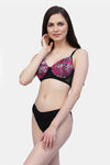 Cukoo Padded Non Wired Full Coverage T-Shirt Bra - Pink — thumbnail 4