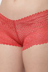 CUKOO High Rise Half Coverage Hipster Panty - Red — thumbnail 5