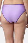 CUKOO Medium Rise Half Coverage Bikini Panty - Purple — thumbnail 3