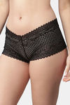 CUKOO High Rise Half Coverage Hipster Panty - Black — thumbnail 2