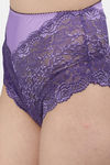 CUKOO High Rise Half Coverage Hipster Panty - Purple — thumbnail 5