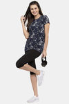 Cukoo Easy Movement Mid Rise Capris - Black — thumbnail 4