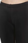 Cukoo Easy Movement Mid Rise Capris - Black — thumbnail 5