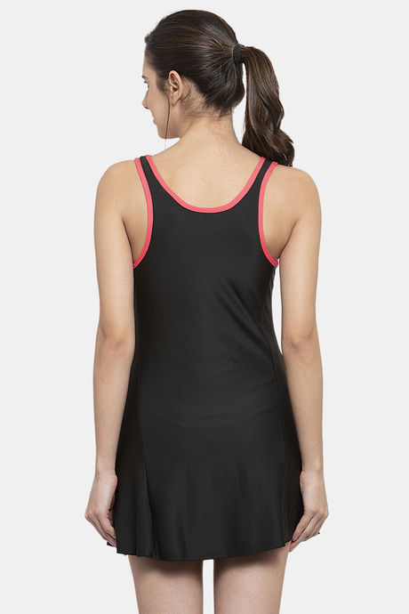 Cukoo Slip-On Swimdress With Removable Pads - Black — image 3