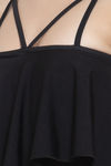 Cukoo Slip-On Swimdress With Removable Pads - Black — thumbnail 5