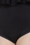Cukoo Slip-On Swimdress With Removable Pads - Black — thumbnail 6