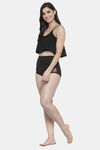 Cukoo High Waist Bikini Bottom - Black — thumbnail 4