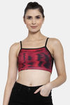 Cukoo Slip-On Swim Top With Removable Pads - Red — thumbnail 1