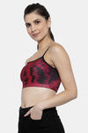 Cukoo Slip-On Swim Top With Removable Pads - Red — thumbnail 2