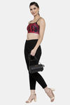 Cukoo Slip-On Swim Top With Removable Pads - Red — thumbnail 4