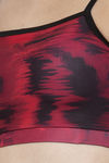 Cukoo Slip-On Swim Top With Removable Pads - Red — thumbnail 5