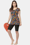 Cukoo Slip-On Swimdress With Removable Pads - Black — thumbnail 4