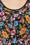 Cukoo Slip-On Swimdress With Removable Pads - Black — thumbnail 5