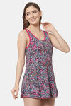 Cukoo Slip-On Swimdress With Removable Pads - Pink — thumbnail 2