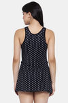 Cukoo Slip-On Swimdress With Removable Pads - Black — thumbnail 3