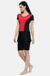 Cukoo Slip-On Swimdress With Removable Pads - Black — thumbnail 2