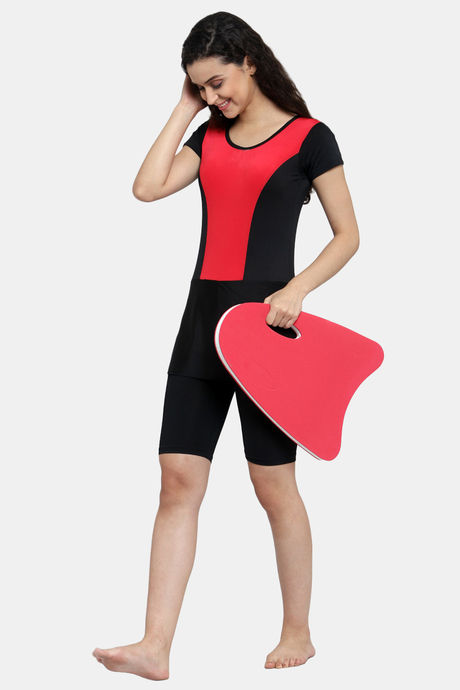 Cukoo Slip-On Swimdress With Removable Pads - Black — image 4